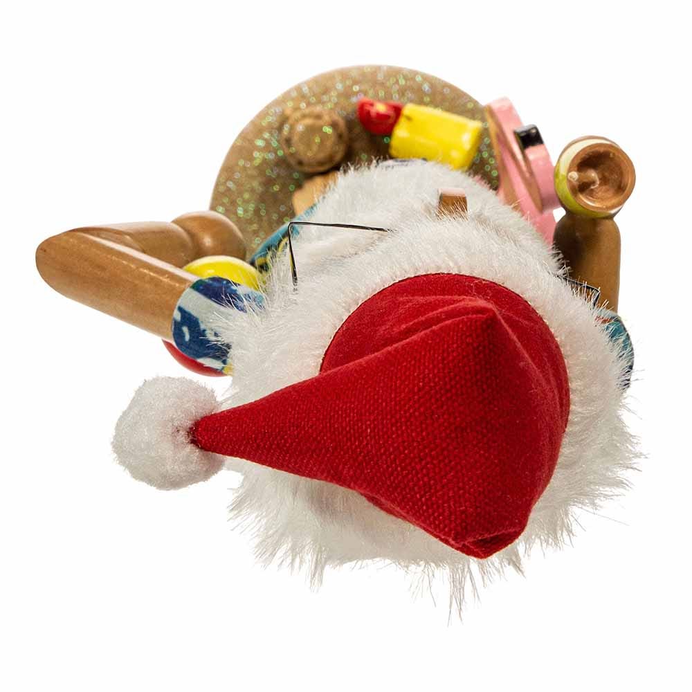 Kurt Adler 15.5-Inch Wooden Beach Santa Nutcracker
